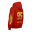 Sudadera | Roja | Rayo McQueen | logos