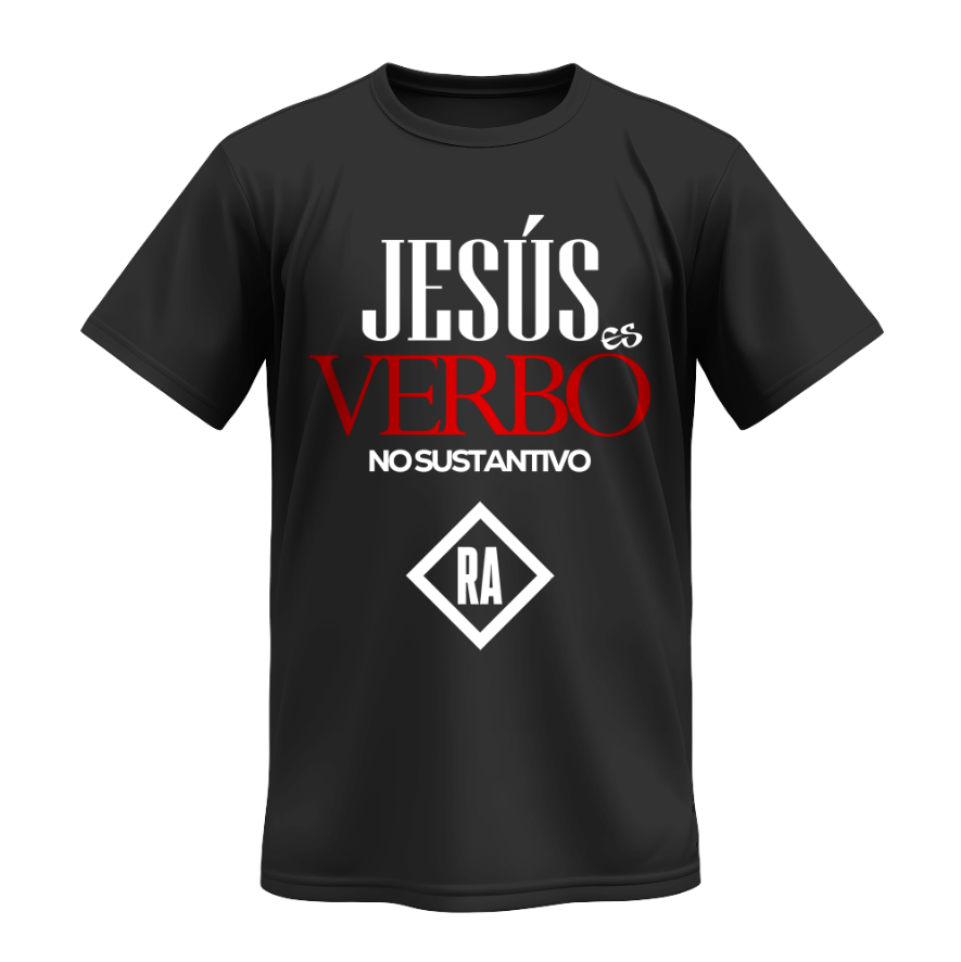 Playera | Negra | Ricardo Arjona | Jesús es verbo no sustantivo