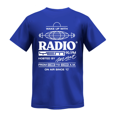 Playera | Azul | Morat | LA CAMISETA AZUL | YEM