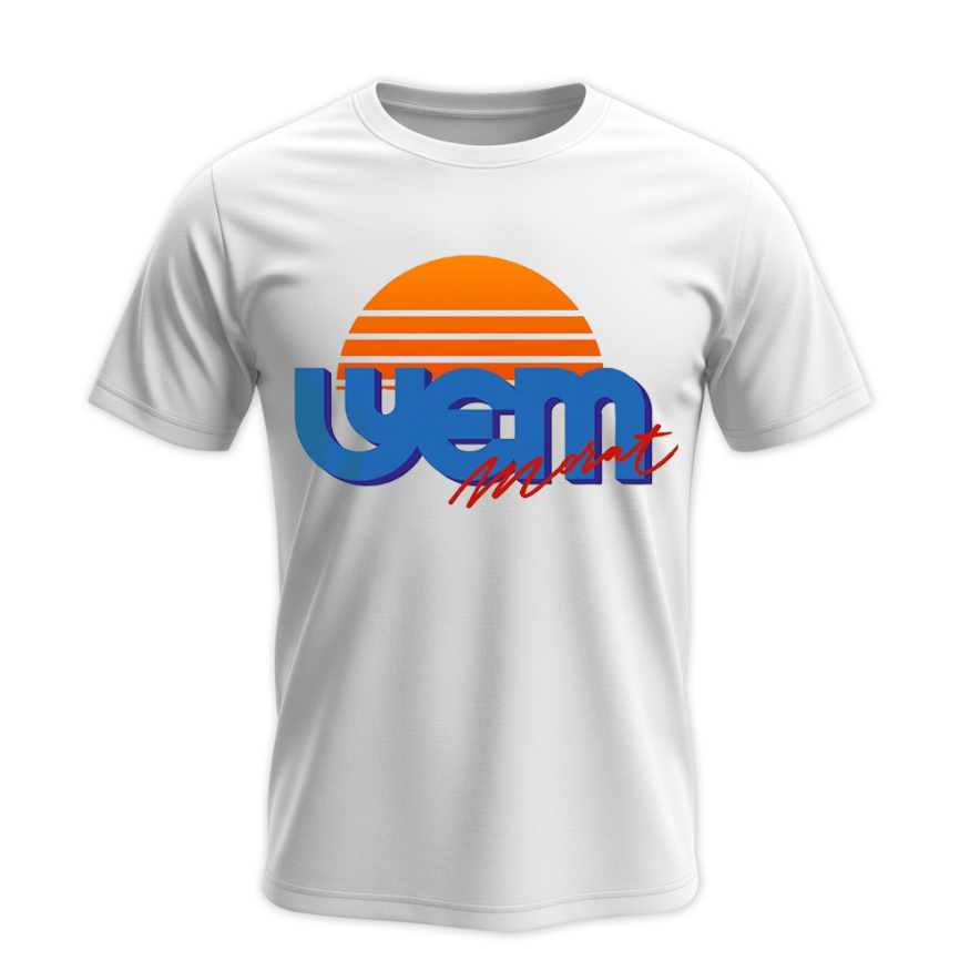 Playera | Blanca| Morat | Amanecer | YEM