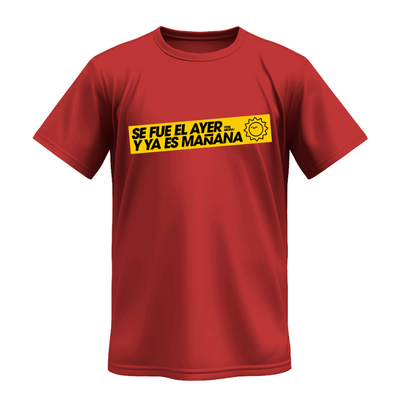 Playera | Roja  | Morat | Ya es mañana | YEM 1