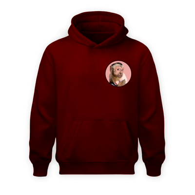 Sudadera | Corinta | mono capuchino | Tierno