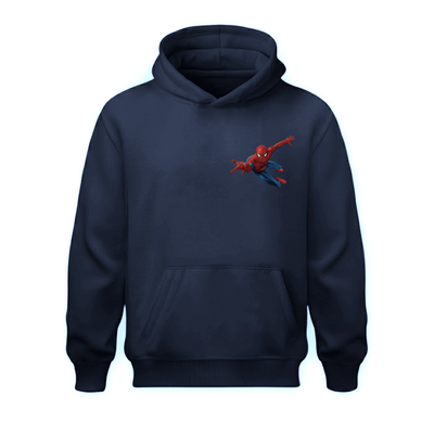 Sudadera | Azul | Spiderman | Ciudad nocturna