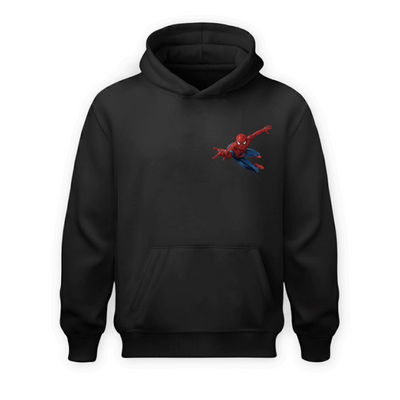 Sudadera | Negra| Spiderman | Ciudad nocturna 2