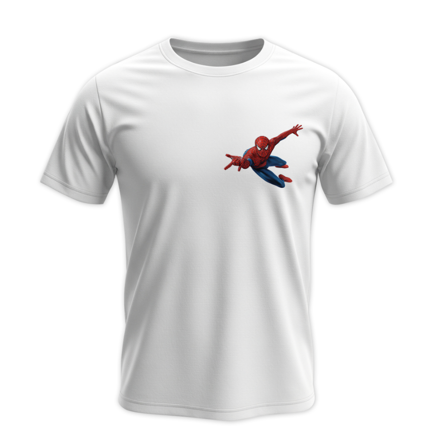 Playera | Blanca | Spider-man | Heroico 2