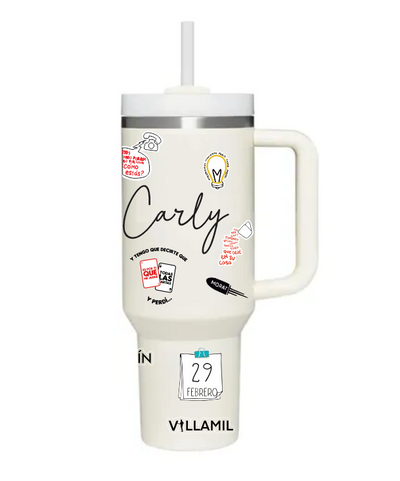 Vasos Térmico 1300ml | crema | Morat| Carly