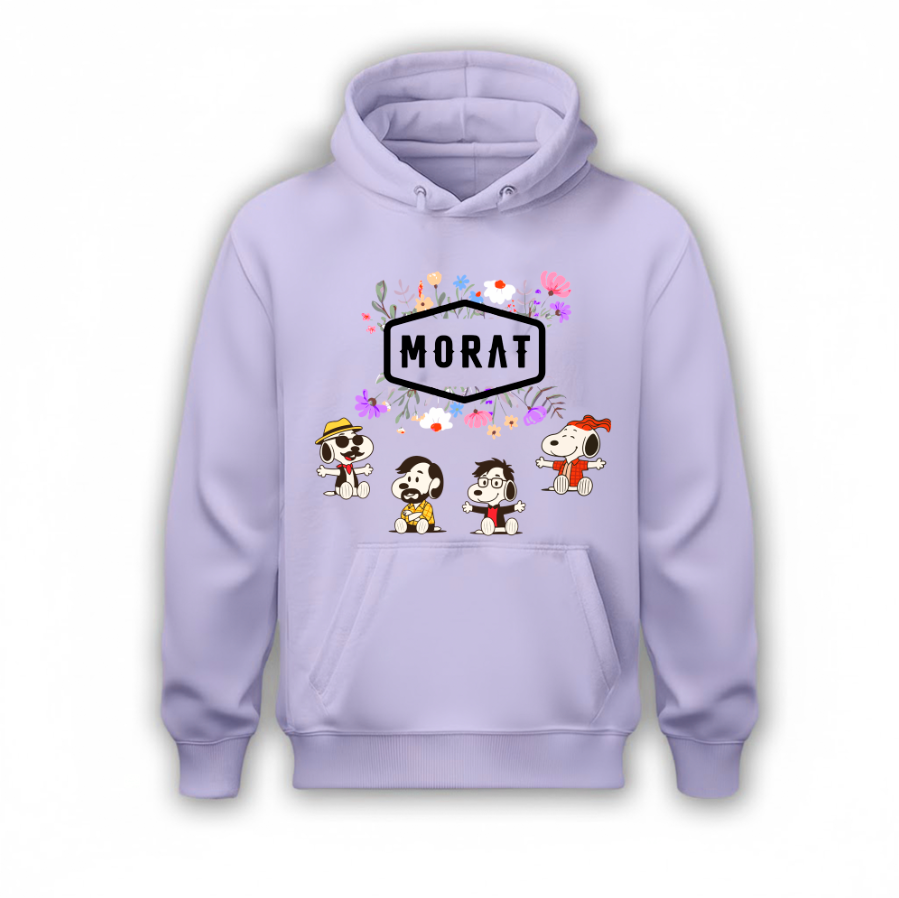 Sudadera | Lila | Snoopy's Morat | Ya es mañana