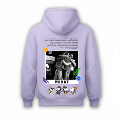Sudadera | Lila | Snoopy's Morat | Ya es mañana