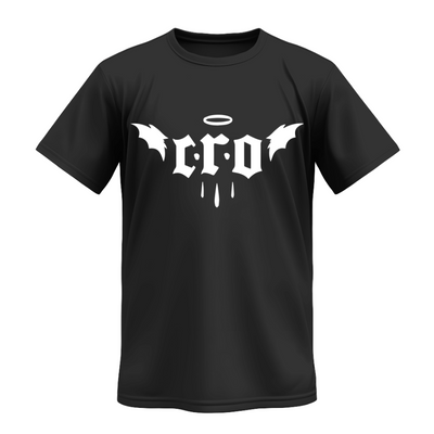 Playera | OVERZISE | Negra |  Cro-Mags LOGO