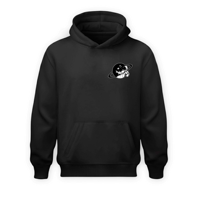 Sudadera | Negra | Detalles Luminicente | Astros | Astronauta