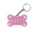 Llavero de Metal | Hueso | Personalización ambos lados | Kira