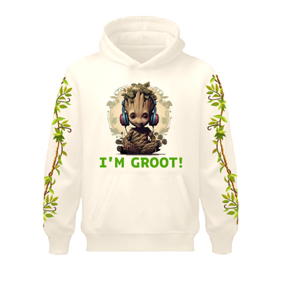 Sudadera | Crema | I'm Groot | tierno