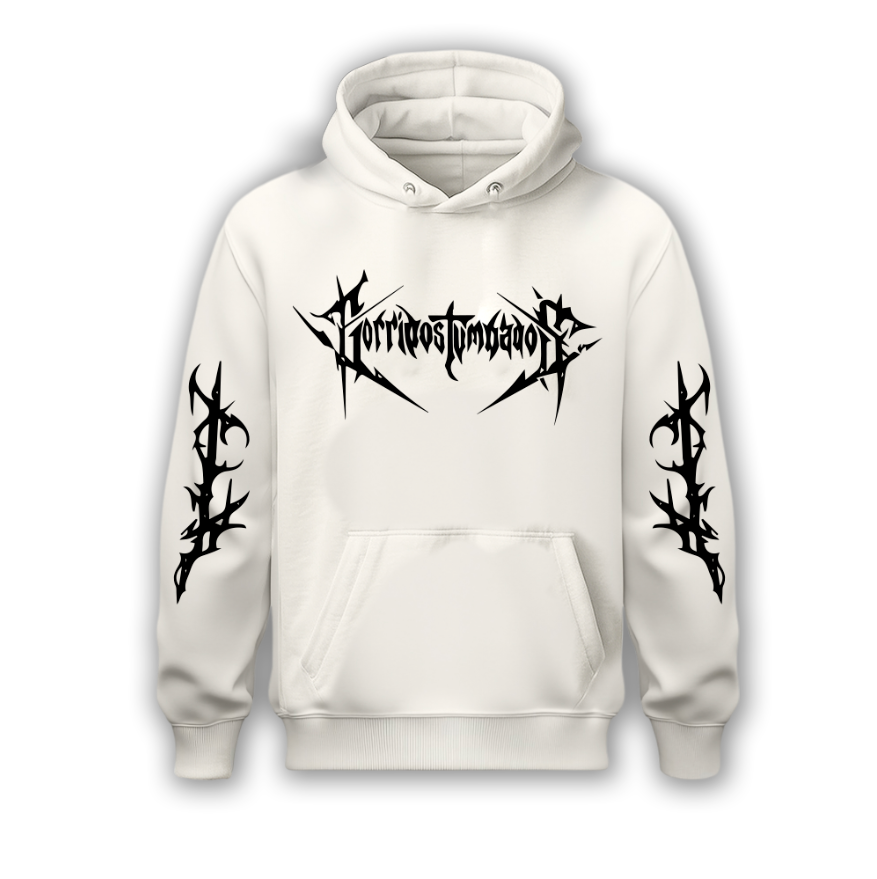 Sudadera | Blanca | Corridos Tumbados | Logo