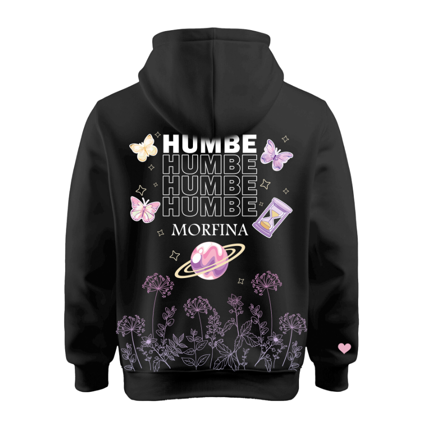 Sudadera | Negra| Humbe | Morfina
