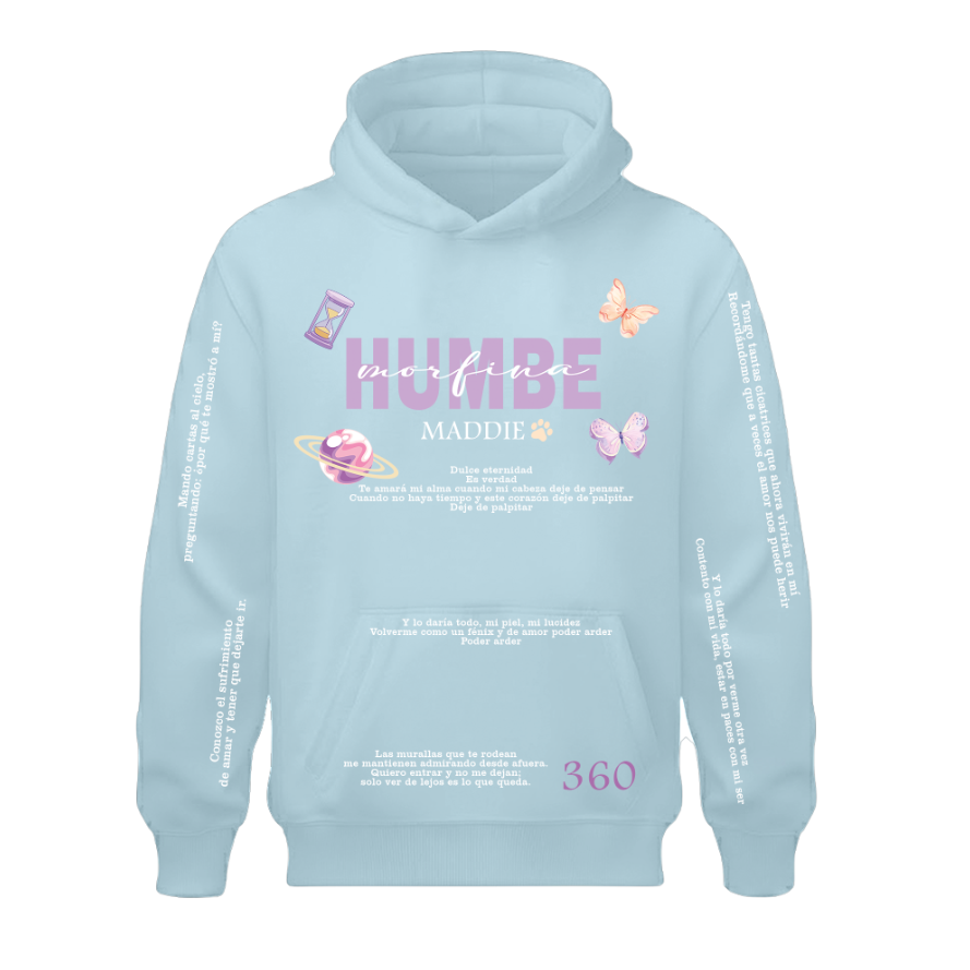 Sudadera | Celeste Pastel | humbe | Morfina