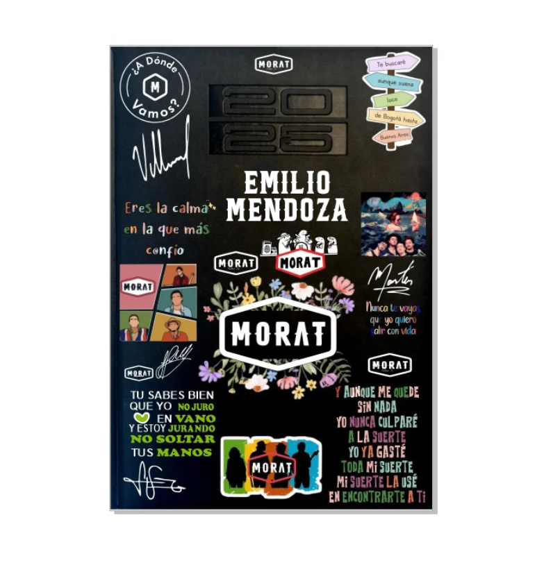 Agenda 2026 | Personalizada | Morat | Emilio Mendoza