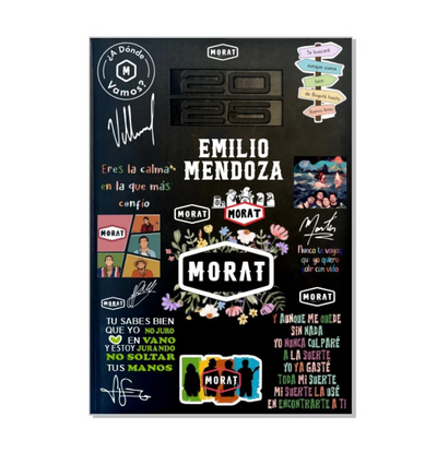 Agenda 2026 | Personalizada | Morat | Emilio Mendoza