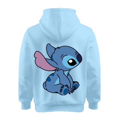 Sudadera | Celeste | Stitch azul | tierno
