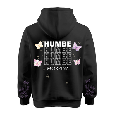 Sudadera | Negra | Humbe | Morfina | dulce eternidas