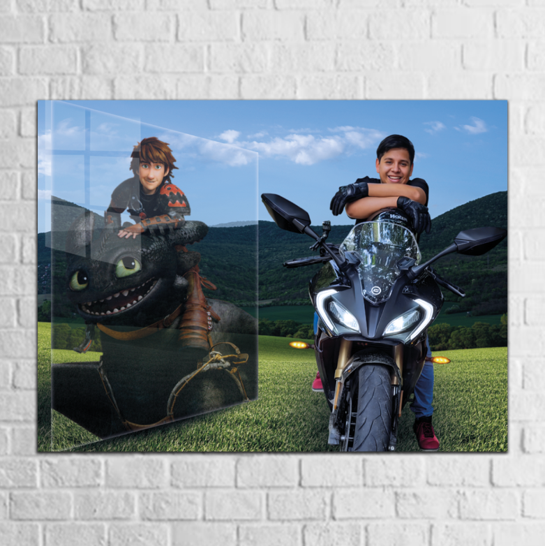 Cuadro Metálico Personalizado | horizontal | Fotografía reflejo