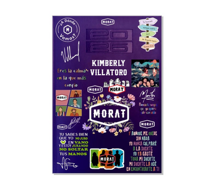 Agenda 2026 | Personalizada | Morat | Kimberly Villatoro