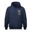 Sudadera | Azul Marino | Palabra Miel | Caminando siempre con Cristo Logo