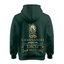 Sudadera | Verde Botella | Palabra Miel | Caminando siempre con Cristo Logo