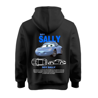 Sudadera | Negra | Cars 2 | Yo soy Sally