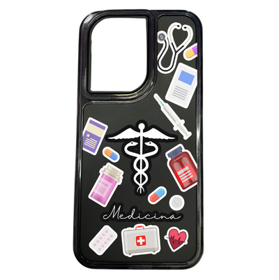 Funda Negra | Samsung galaxy s25 ultra | Medicina Patrón