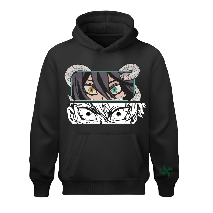 Sudadera | Negra |  senemi x obanai