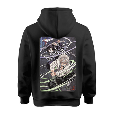 Sudadera | Negra |  senemi x obanai