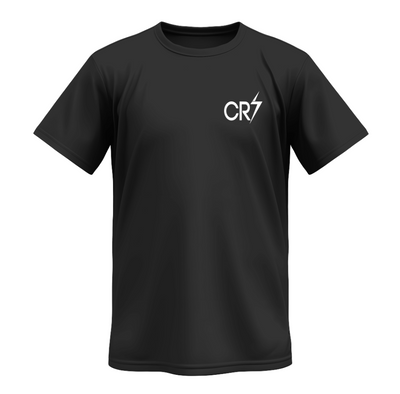 Playera | Negra | Cristiano Ronaldo | Collage | siuuuuuuuuu