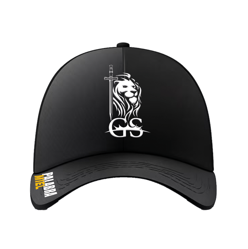 Gorra Personalizada | Negra | GS Palabra Miel | Loor a ti mi Dios