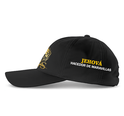 Gorra Personalizada | Negra | GS Palabra Miel | Jehová hacedor de maravillas