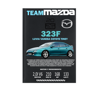 Agenda 2026 | Personalizada | TEAM MAZDA | Vanesa