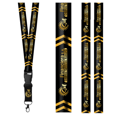 Cinta Personalizada | Negro |Corporación Sol Financiera S.A.