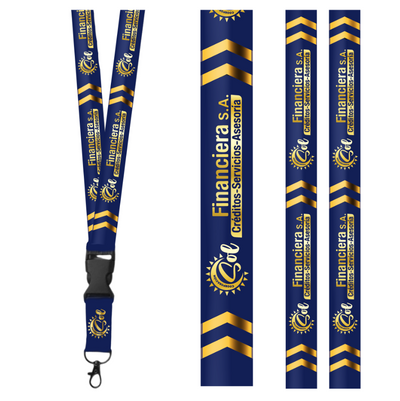 Cinta Personalizada | Azul |Corporación Sol Financiera S.A.