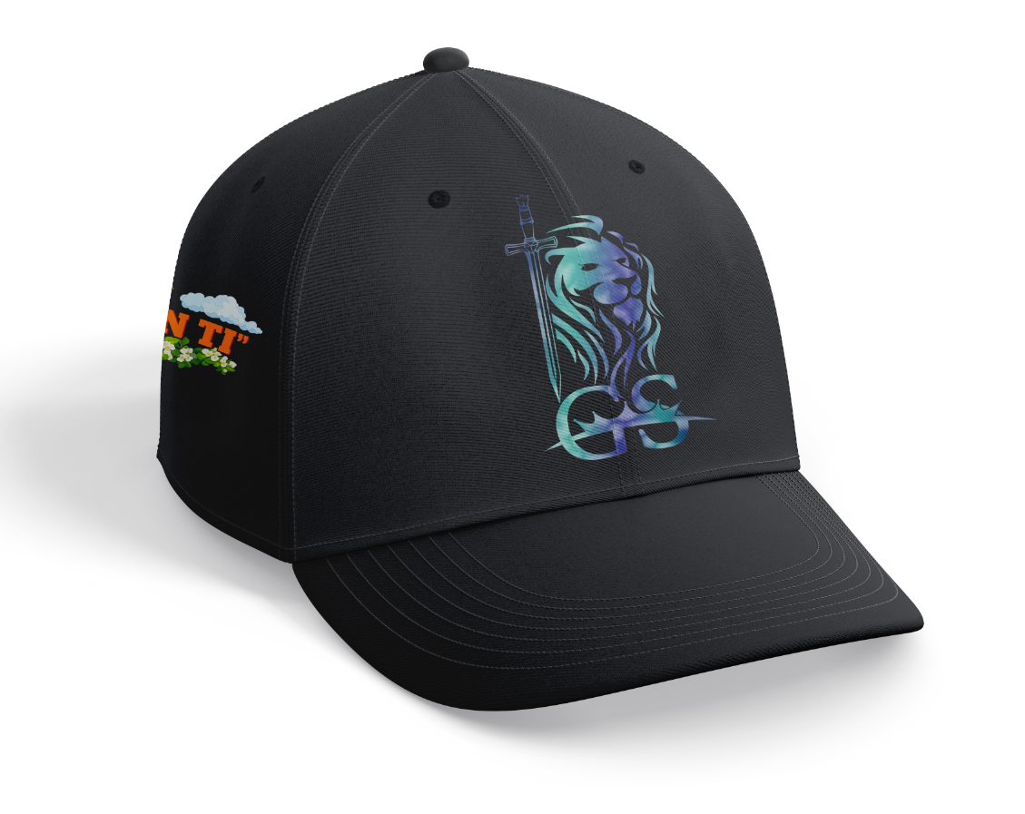 Gorra Personalizada | Negra | GS Palabra Miel | Creo en ti | opción 2