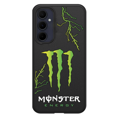 Funda Negra | Samsung galaxy a35 5G| Monster Energy