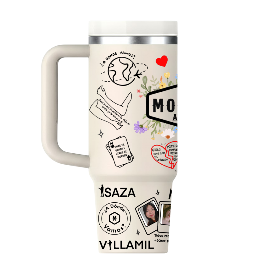 Vasos Térmico 1300ml | Beige | Morat | Hecho de recuerdos | Ale