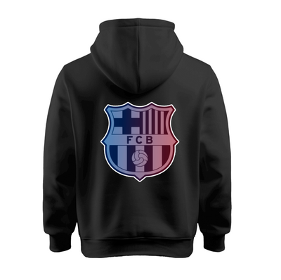 Sudadera | Negra | Barça | Degradado