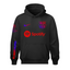 Sudadera | Negra | Barça | Degradado logo Spotify