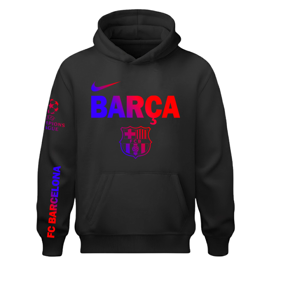 Sudadera | Negra | Barça | Degradado Inicial A