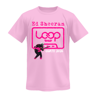 Playera | Rosa | Ed Sheeran | Loop Rosa