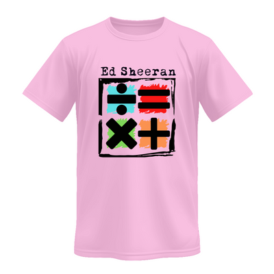 Playera | Rosa | Ed Sheeran | +−=÷× Tour