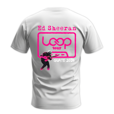 Playera | Blanca | Ed Sheeran | Loop
