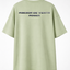 Playera over | Verde olivo | Importadora Garcia| Diseño 2