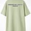 Playera over | Verde olivo | Importadora Garcia| Pedro