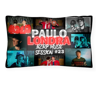 Almohada | Full Sublimación | Paulo Londra x BZRP | Collage