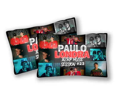 Almohada | Full Sublimación | Paulo Londra x BZRP | Collage 1